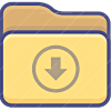 Folder Download icon